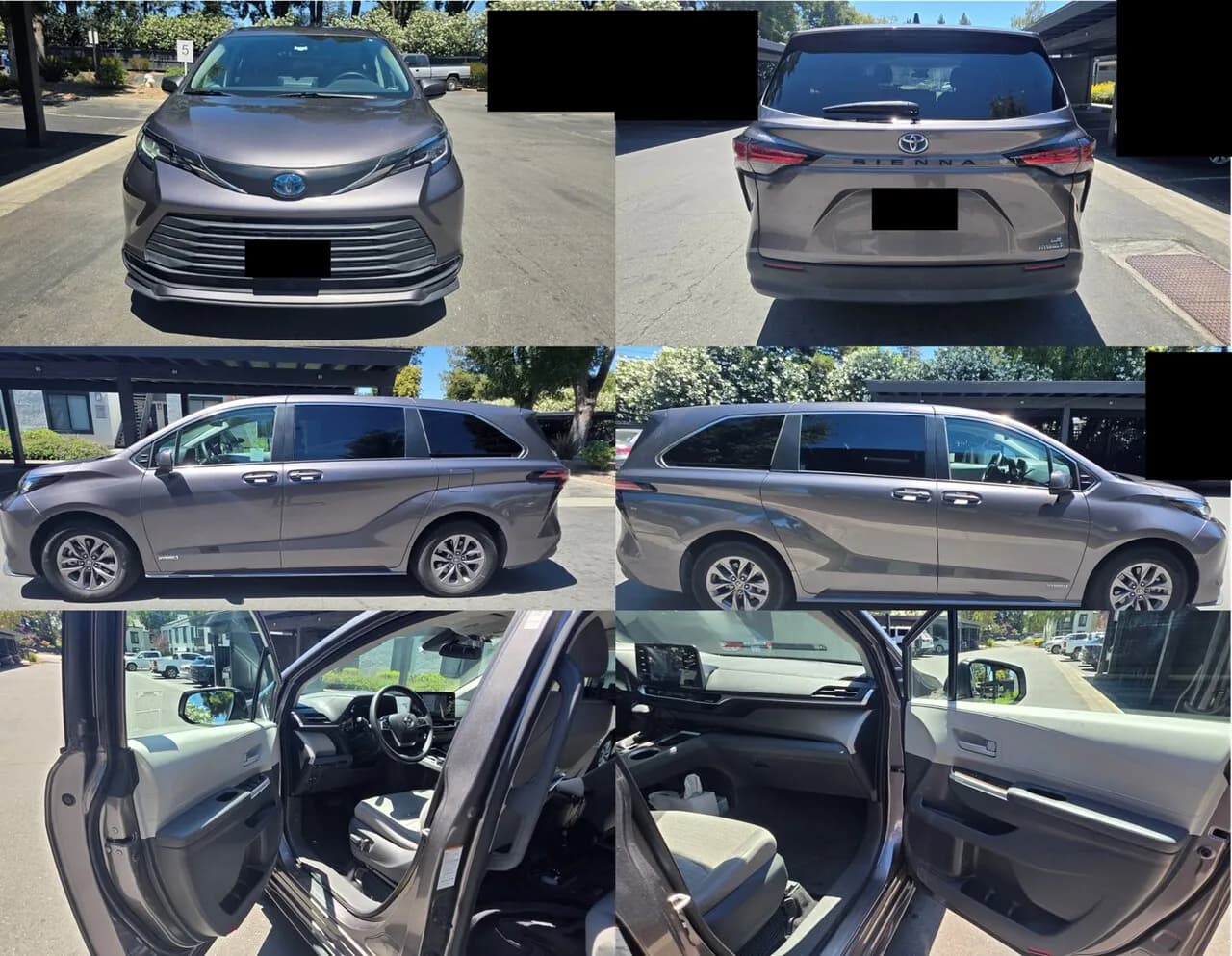 2021 Toyota Sienna - [월넛크릭] [Walnut Creek] 시에나 하이브리드 2021 LE 매매