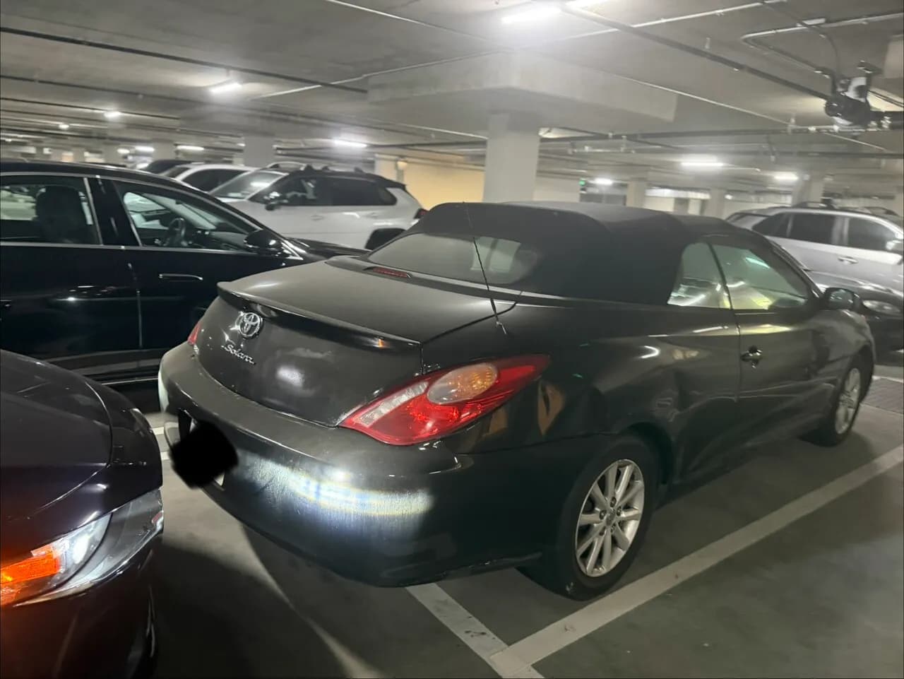 2006 Toyota Camry Solara Convertible - 블랙 도요타 컨버터블 2006년 형