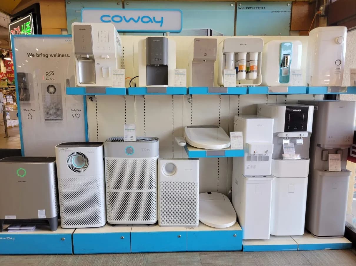 COWAY(정수기렌탈)-9월,최대 6개월 50%할인/정수기 공기청정기 비데 연수기
					전자/가전
					La/oc/미전지역