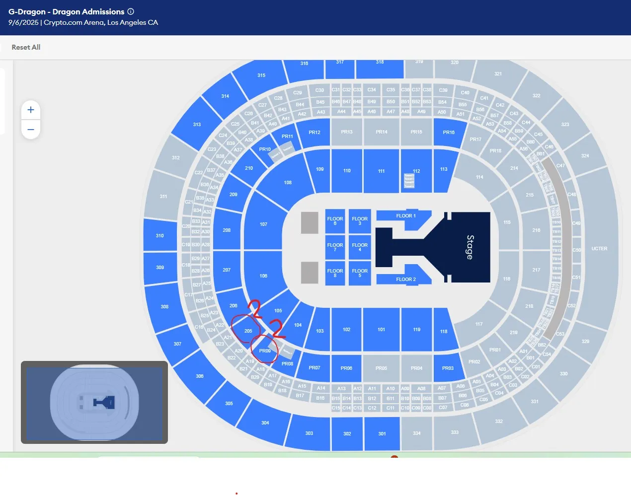 9/6 토 8pm crypto GD 콘서트 티켓 총 2장 팝니다. (4장중 2장 판매완료
					기타
					Los Angeles