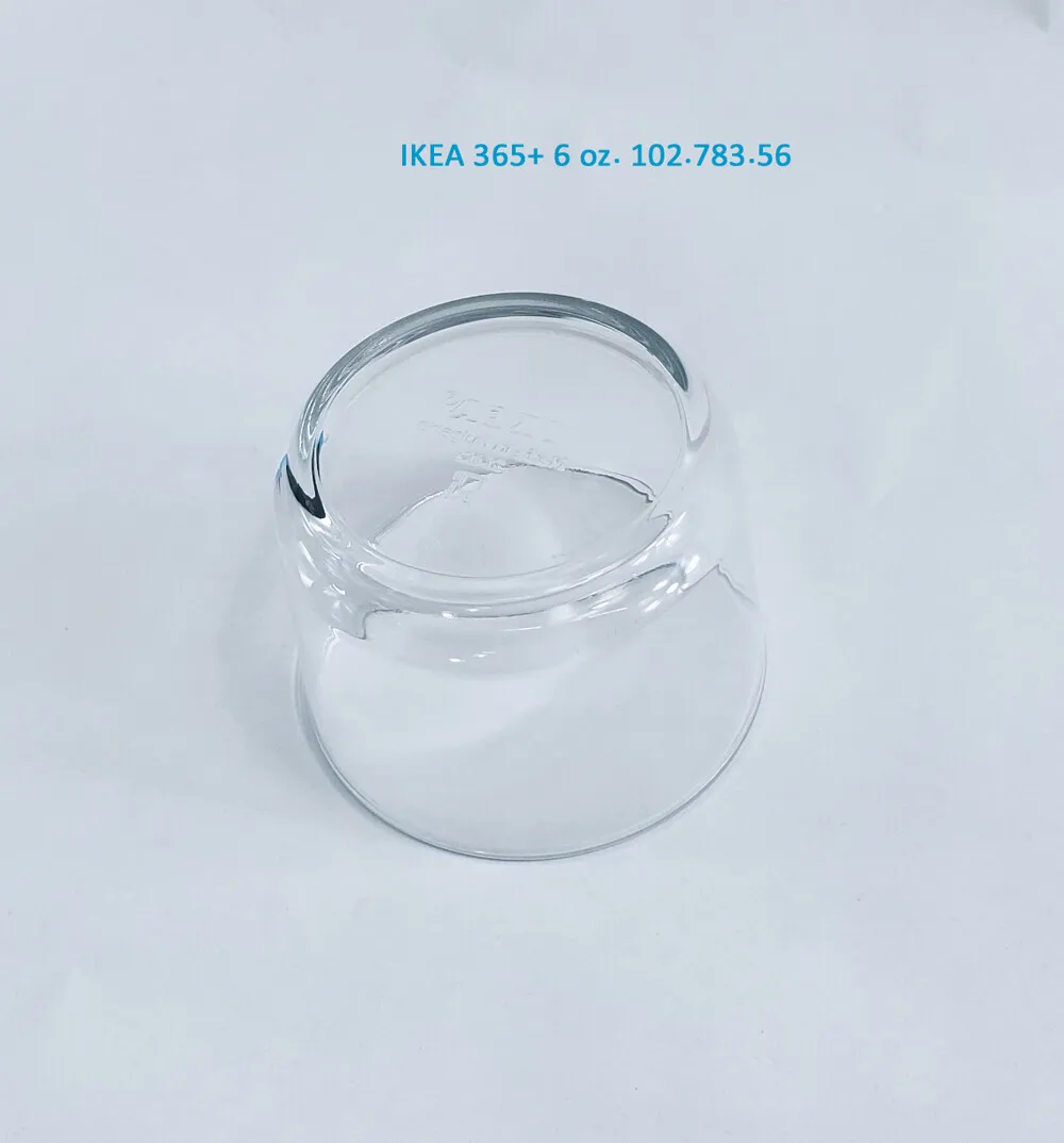 IKEA 365+ 10 oz Glass. 6 oz Glass
					기타
					Los Angeles