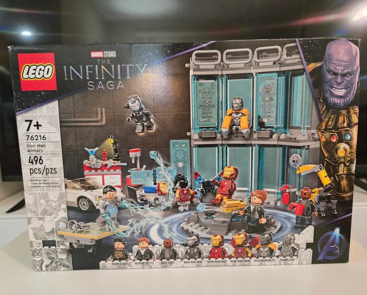 레고 76216 Marvel Iron Man Armory Toy Building Set
					기타
					OC