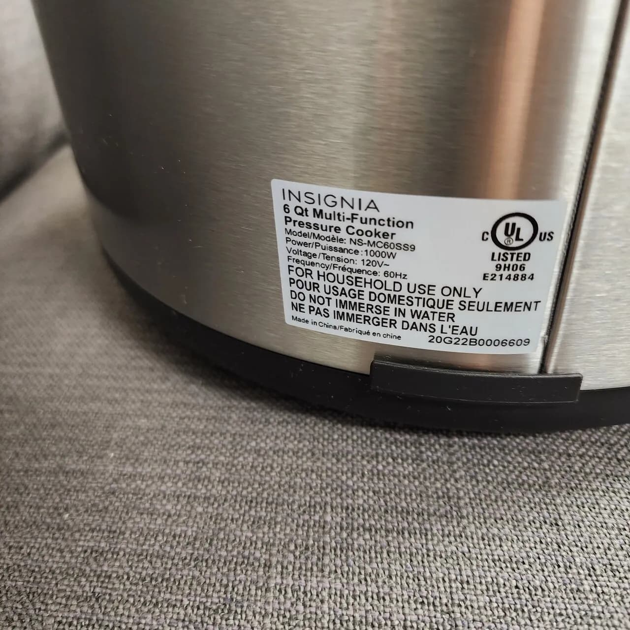 6 quart multi function pressure cooker
					전자/가전
					Los Angeles