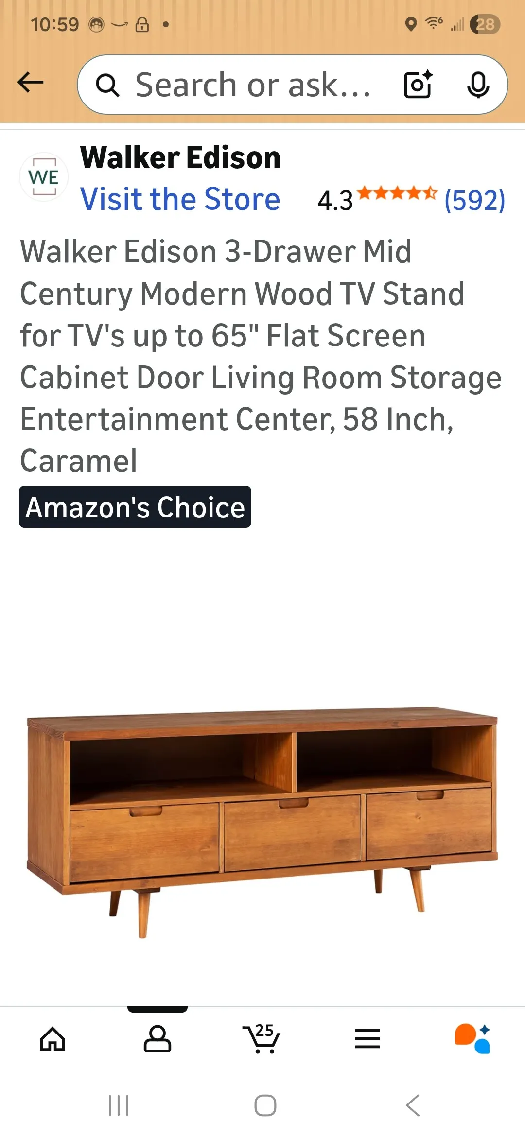 TV Table
					가구
					Arcadia