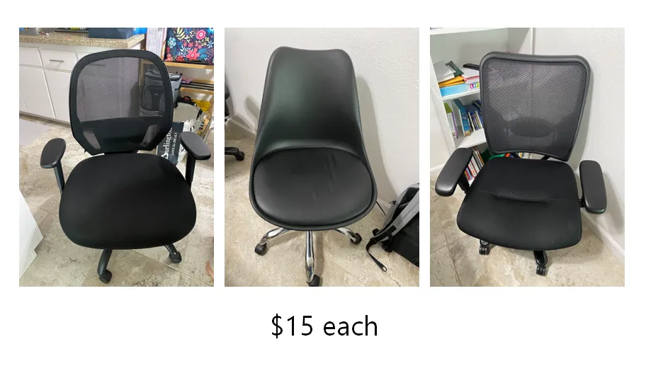 컴퓨터 책상용 의자
					가구
					Buena Park