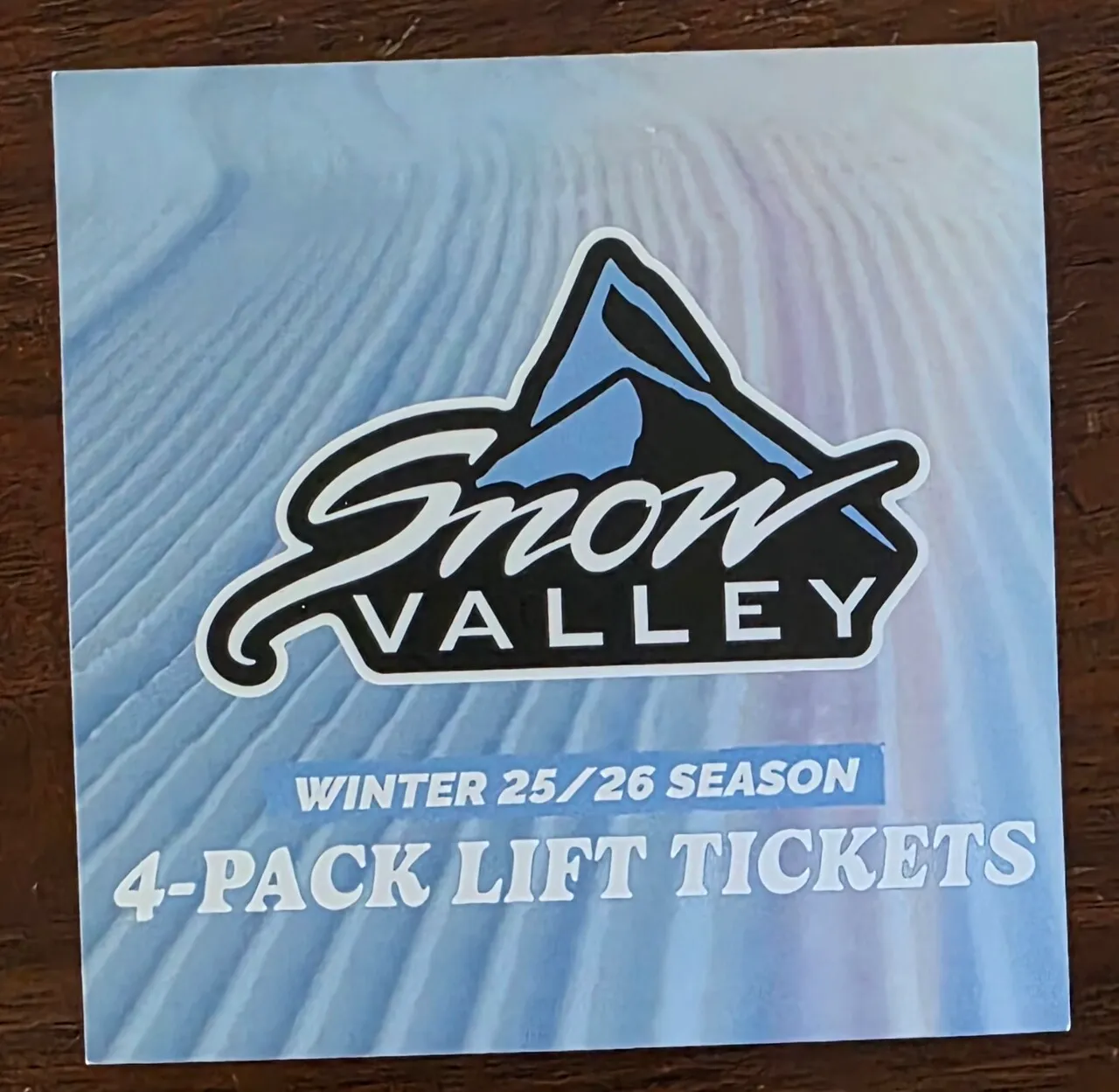 Snow Valley lift tickets
					운동/건강
					Cypress