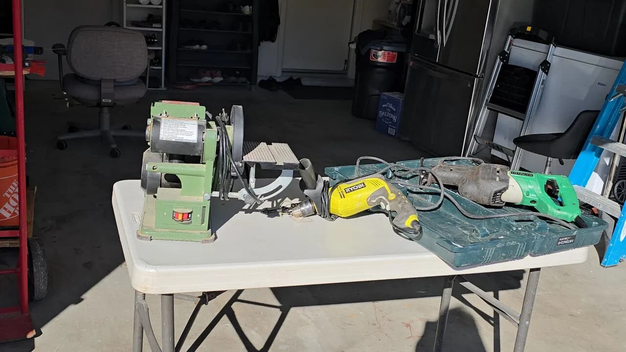 건축 TOOL / 벨트샌더, 전동드릴. jig saw급매
					무빙세일
					Laguna Niguel