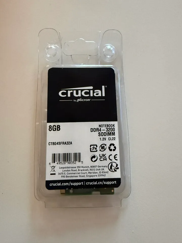 crucial 8기가 램 팝니다
					전자/가전
					Los Angeles