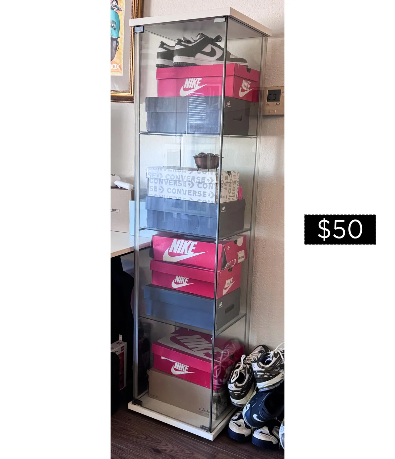 IKEA Detolf (데돌프) 장식장 판매합니다
					무빙세일
					Los Angeles