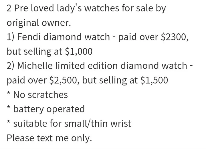 아끼며 곱게 찼던 패션시계 팝니다
					의류/패션
					Los Angeles