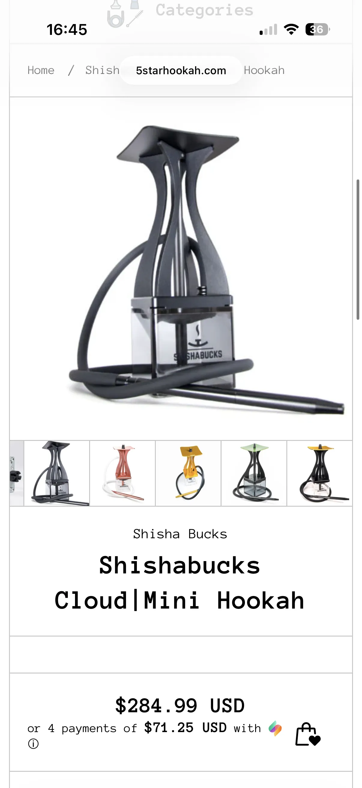 Shishabucks 후카
					기타
					LA