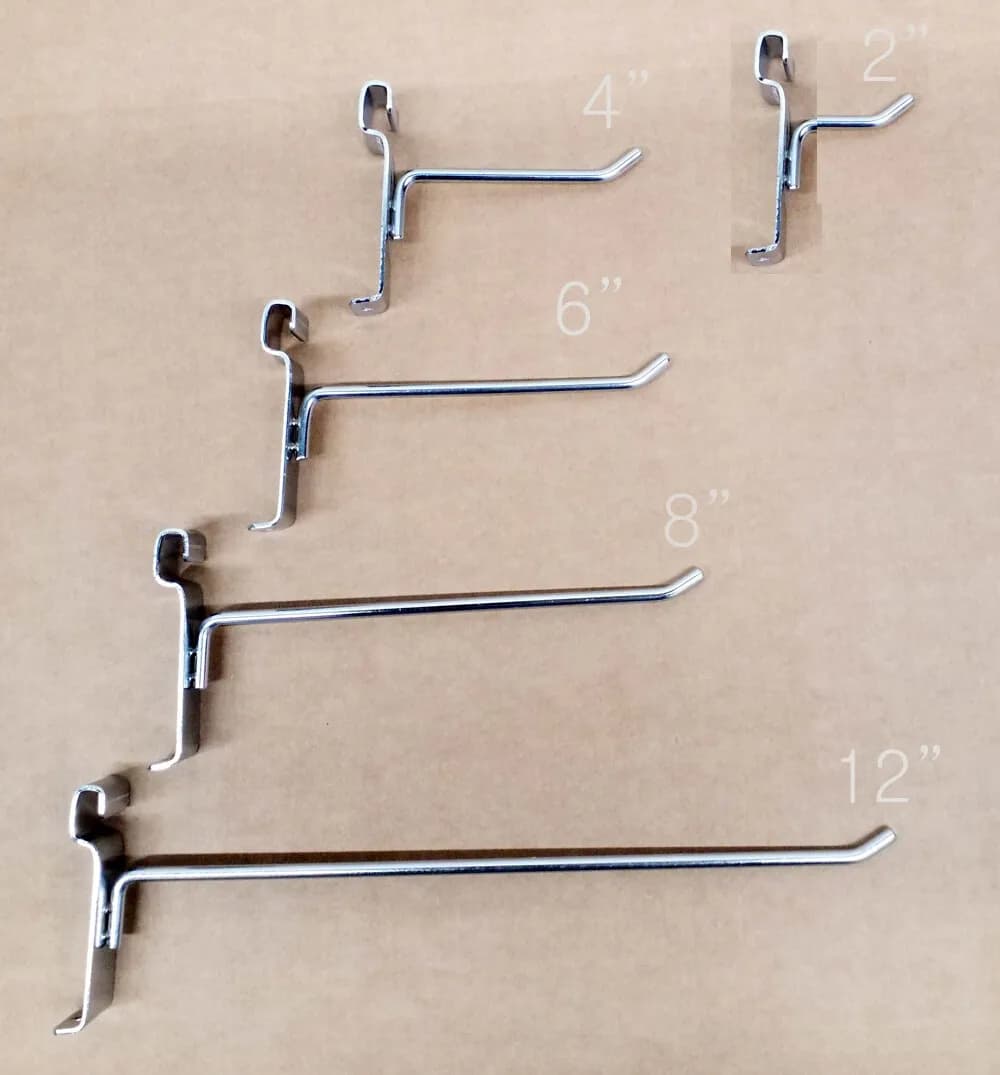 Slatwall Hooks. Hanger clips. S Hooks. 쉽핑 테이프
					의류/패션
					Los Angeles