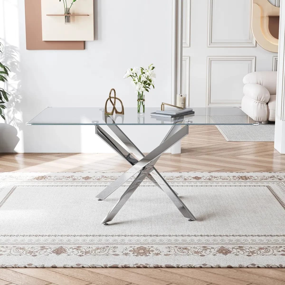 Glass Dinning table / 유리 다이닝 테이블
					가구
					Torrance