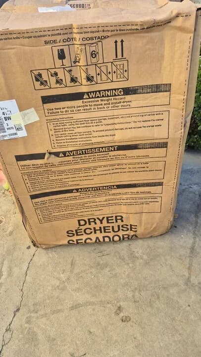 사용 안한 건조기 판매 합니다.
					무빙세일
					Los Angeles