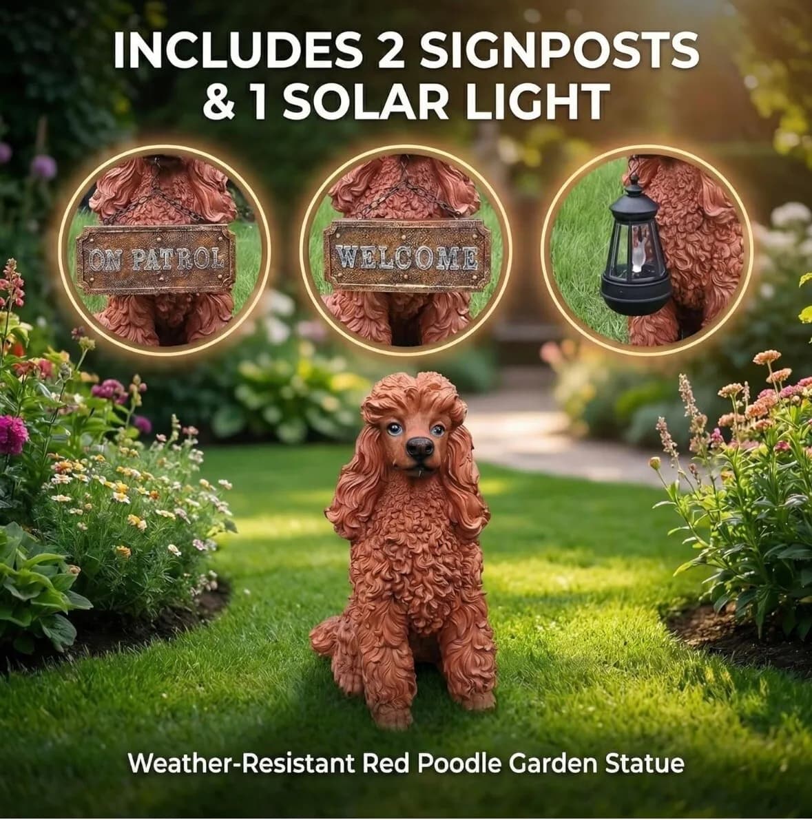 강아지 모양 동상 태양열램프, 웰컴 사인
					무빙세일
					LA