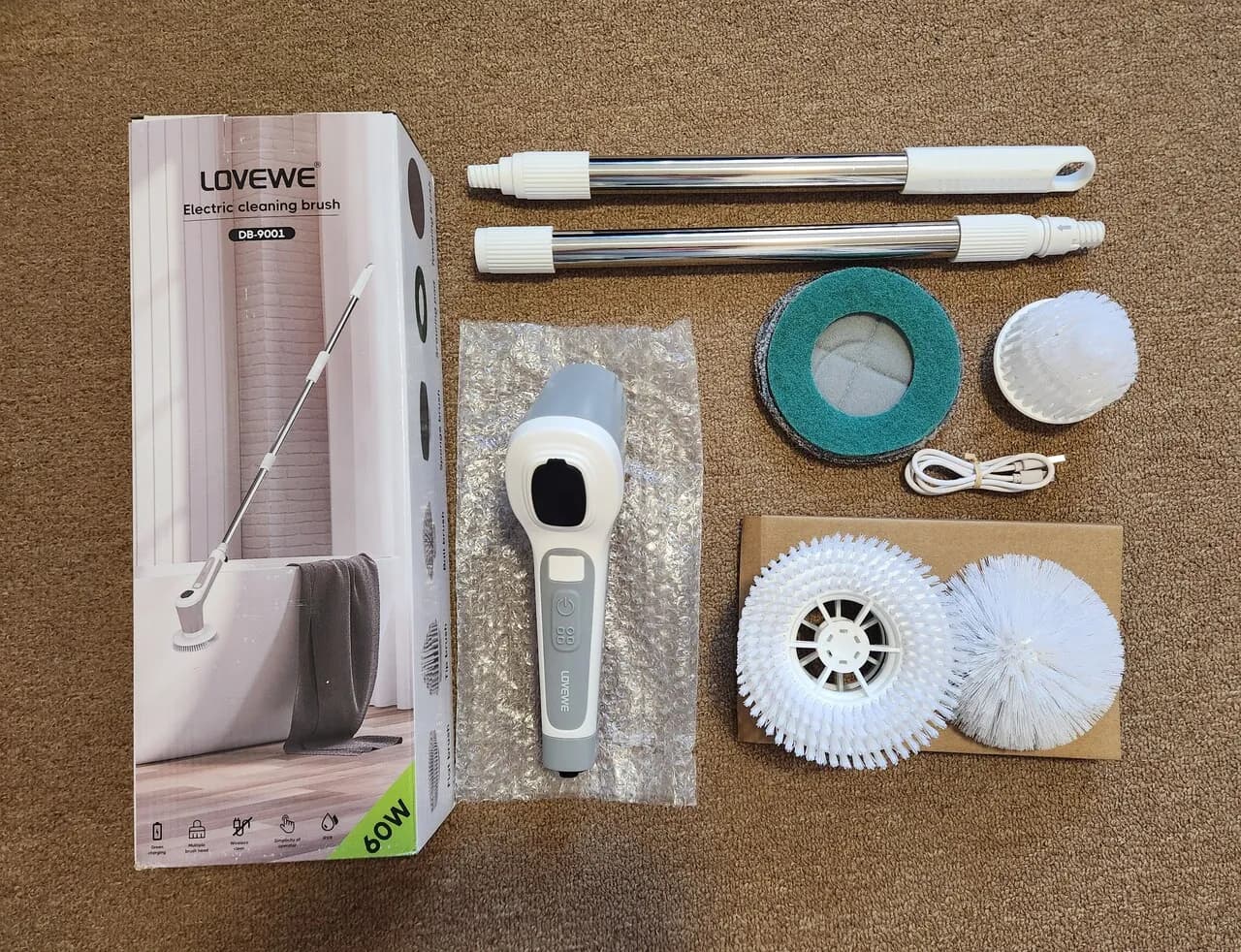 (새상품) 청소용 전동 회전 브러쉬
					무빙세일
					La 한인타운