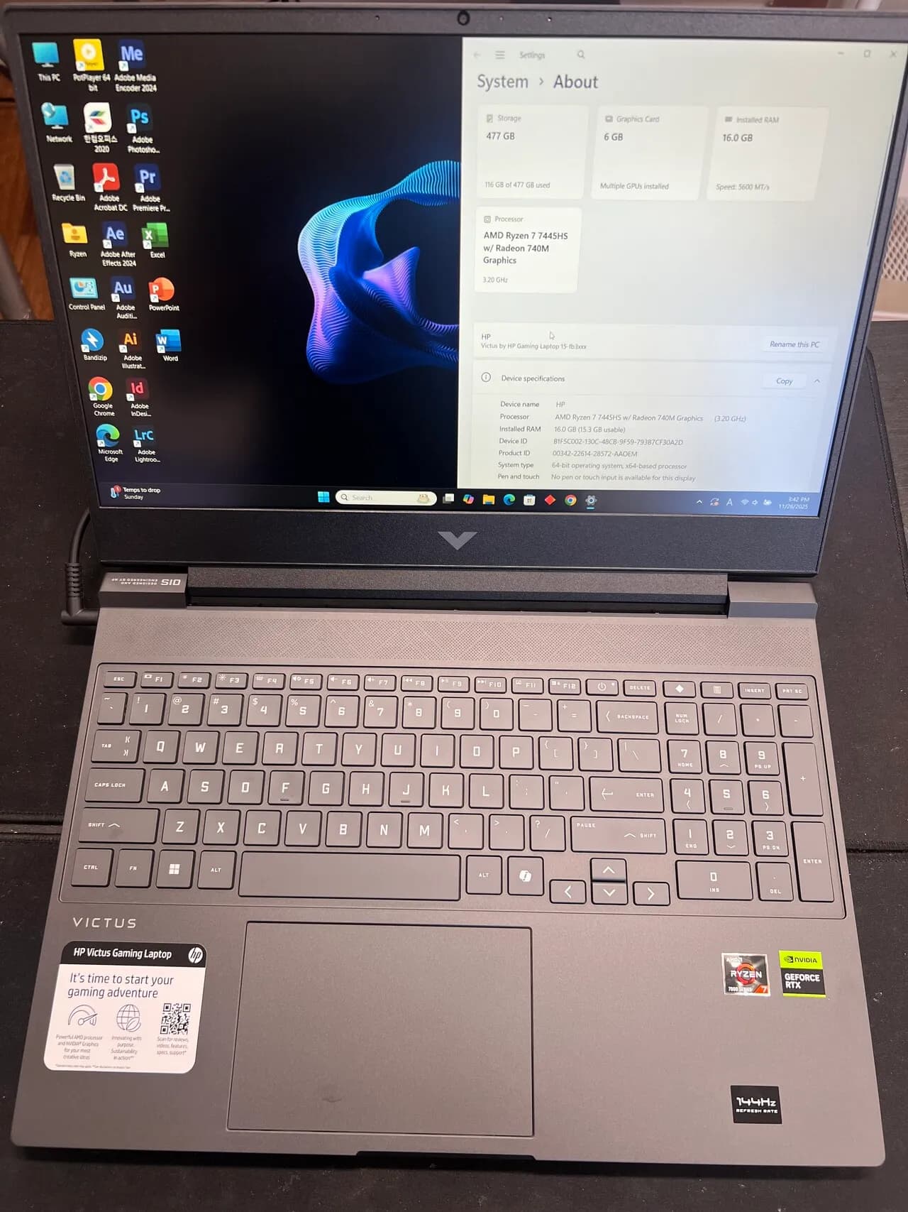 HP New Gaming Laptop 15.6 inch
					전자/가전
					La. Oc