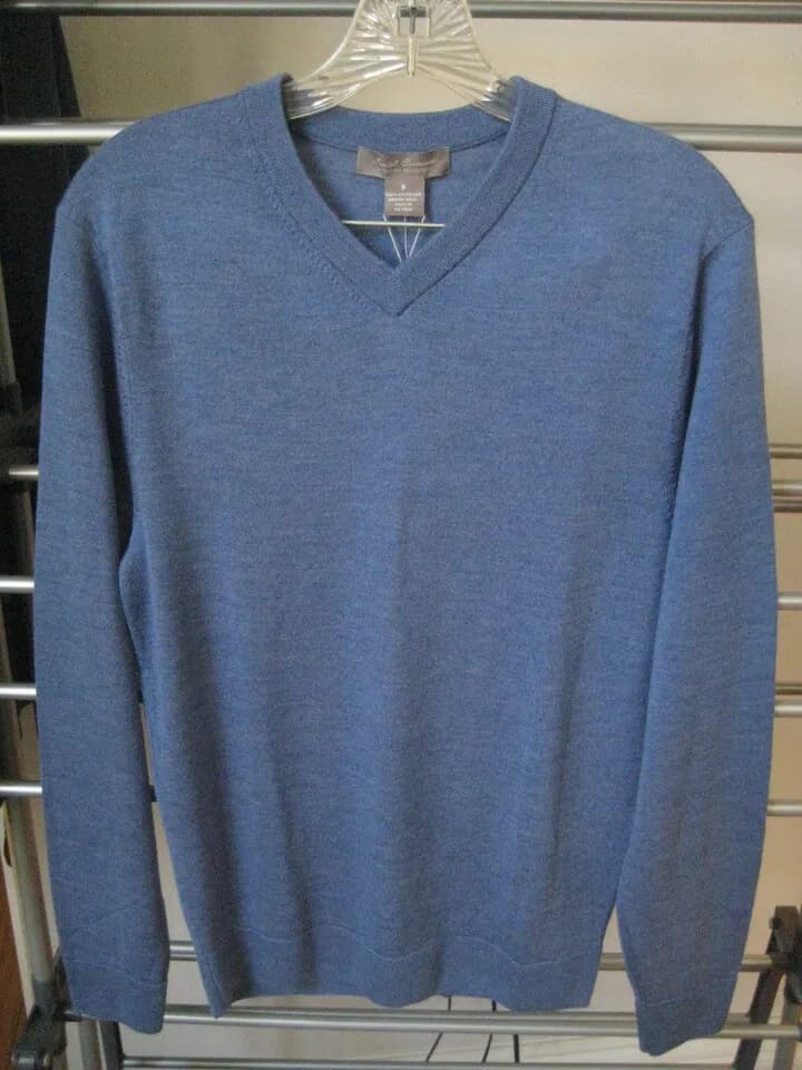 고급 Extra Fine Merino Wool V-Neck Sweater 남성용 Small
					의류/패션
					Norwalk