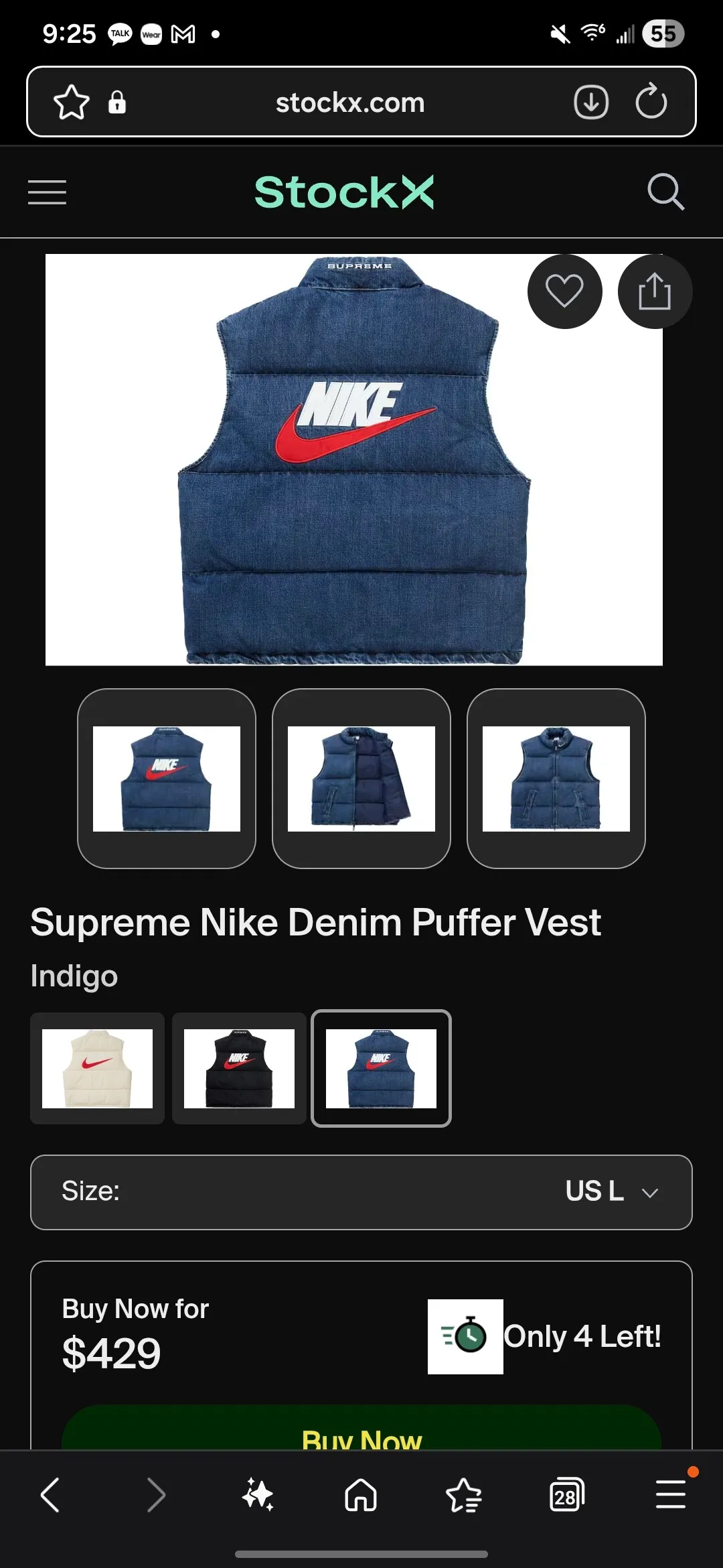 새상품)  Nike SUPREME  패딩베스트 & 벙거지
					의류/패션
					플러튼