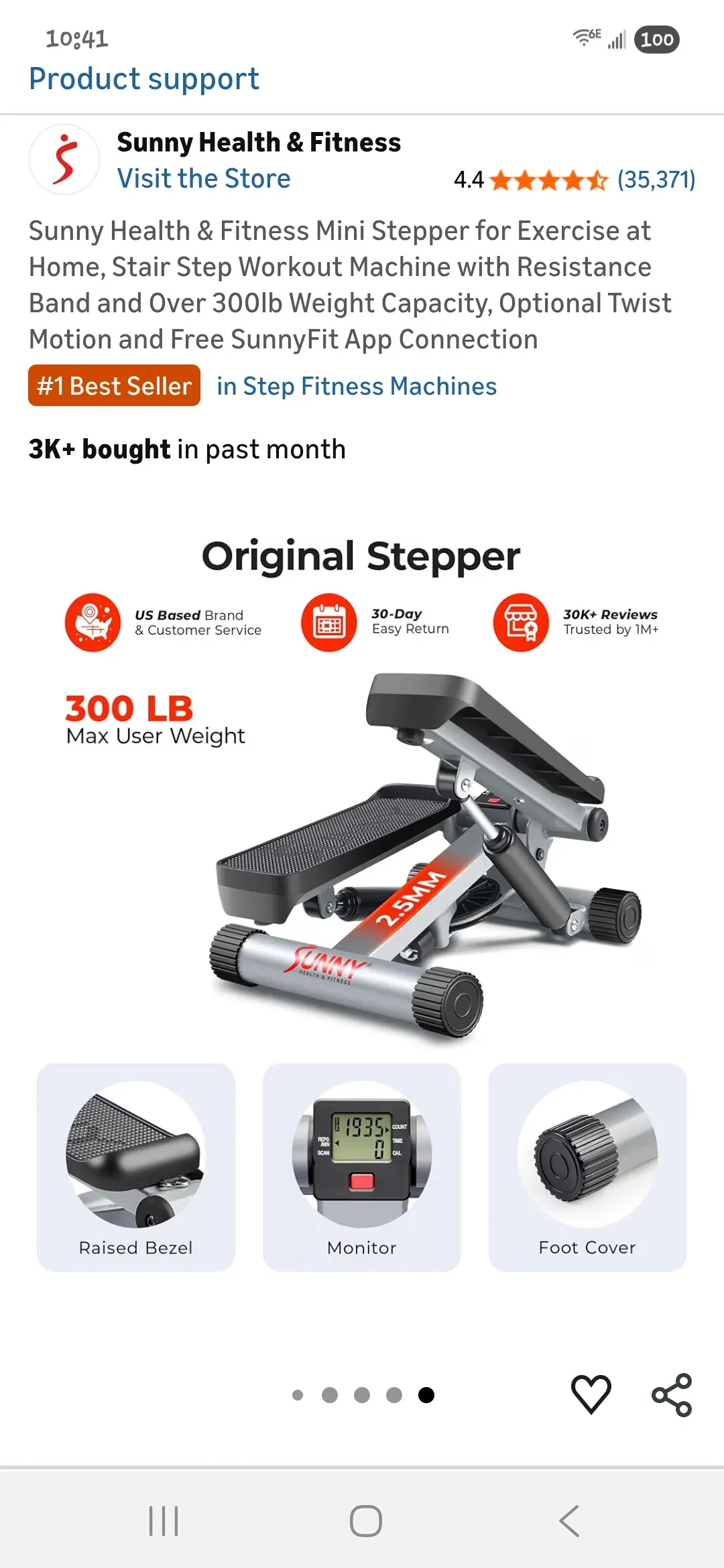 스텝퍼 운동기기 팝니다.
					운동/건강
					Los Angeles