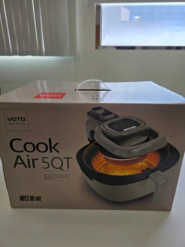 VOTO CookAir 5QT 에어프라이어 (미개봉)
					무빙세일
					Los Angeles