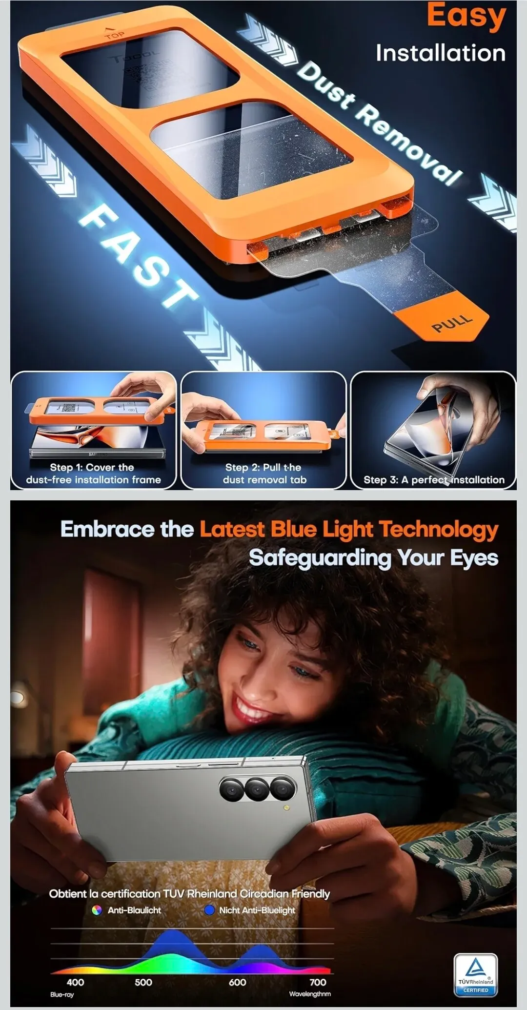 Samsung Galaxy Z Fold 7 Screen Protector
					전자/가전
					엘에이