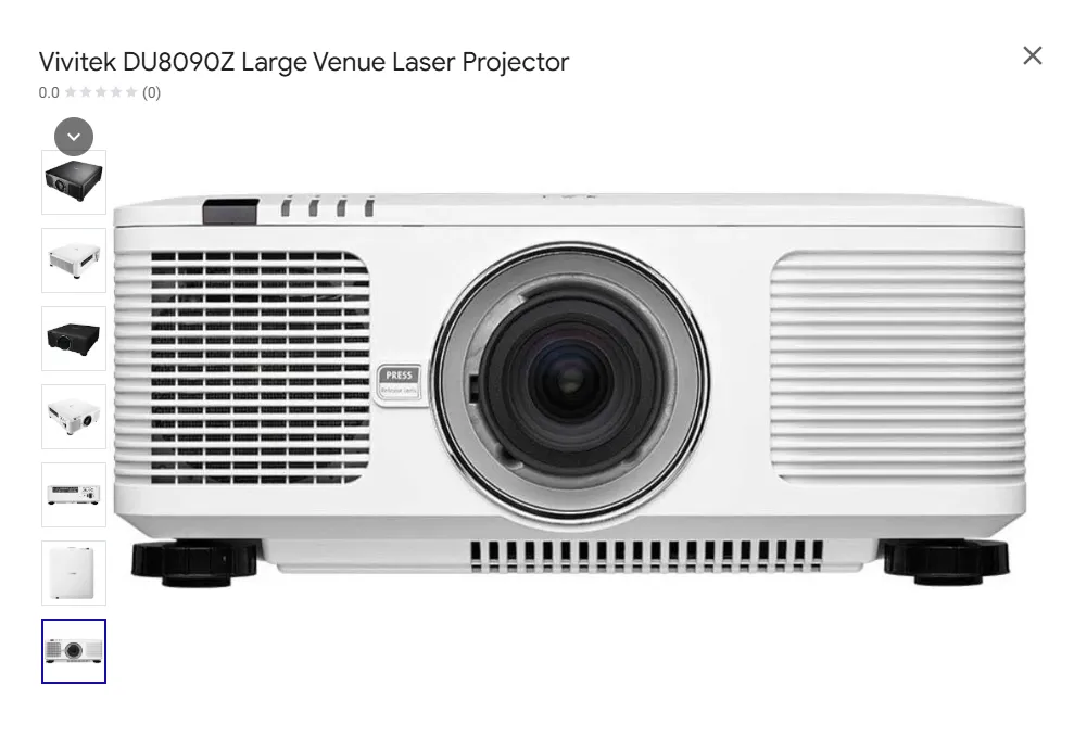 전문가용 Laser Projector 판매(Vivitek DU8090Z)
					전자/가전
					Los Angeles