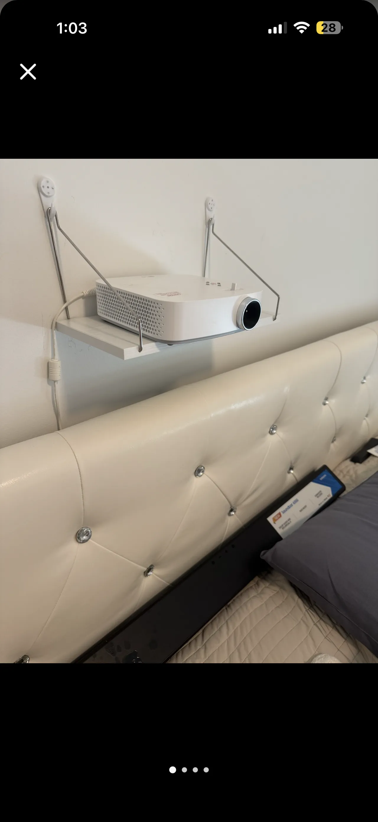 빔프로젝터와 스탠드와 사운드바 3개 다
					전자/가전
					다운타운