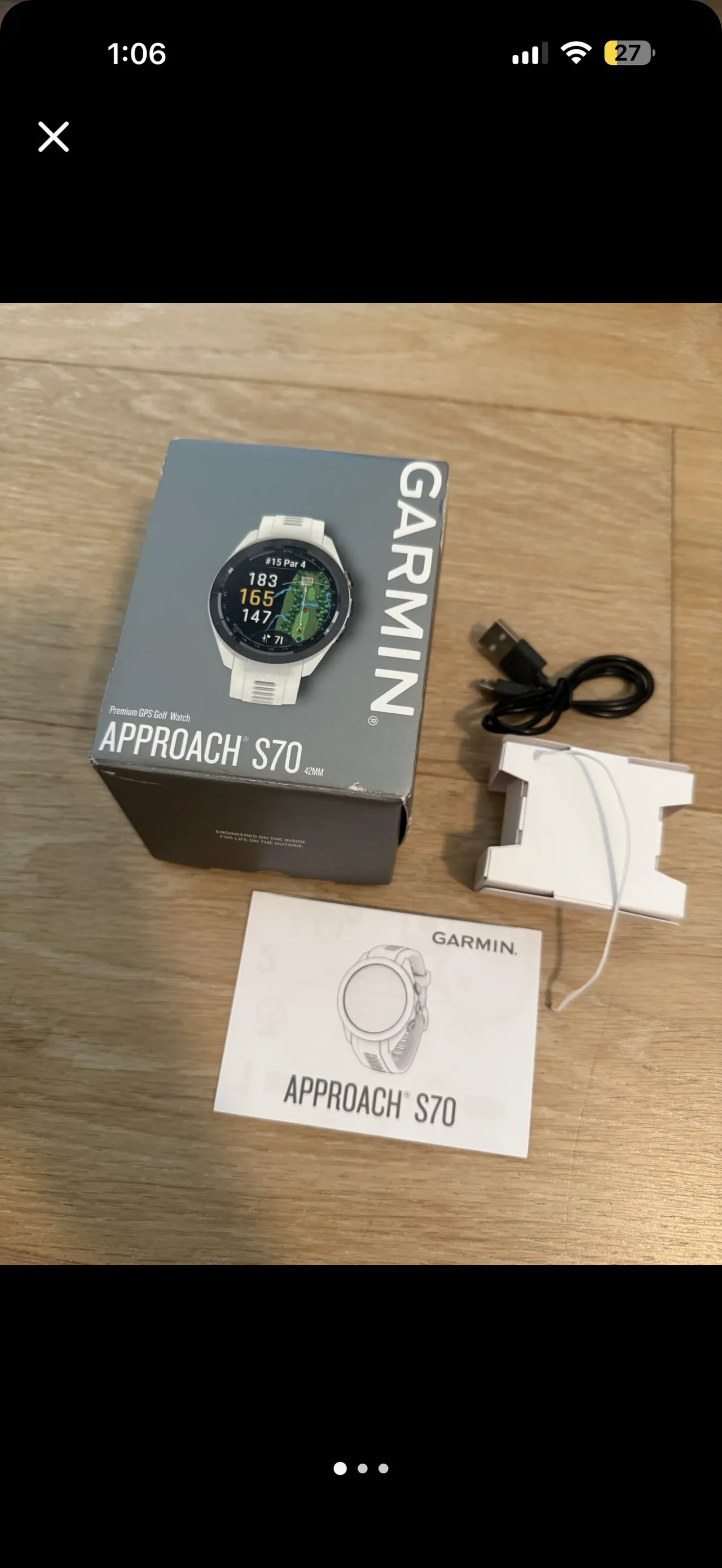 골프Garmin 가민 S70 42mm
					전자/가전
					다운타운