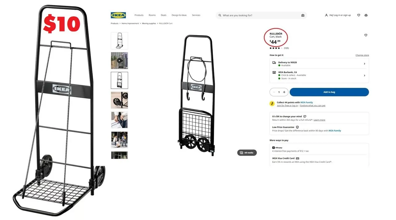 (가격내림) 물건 운반할 때 사용하는 카트
					무빙세일
					LA