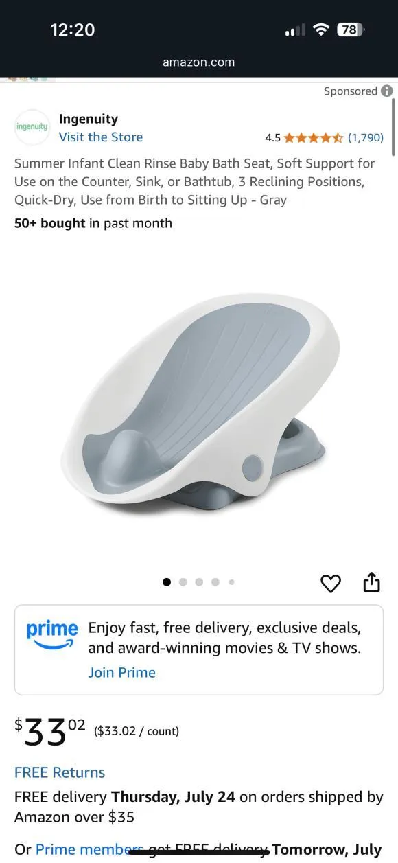 신생아 욕조 새거 판매합니다. 박스 그대로 있음
					가구
					Los Angeles