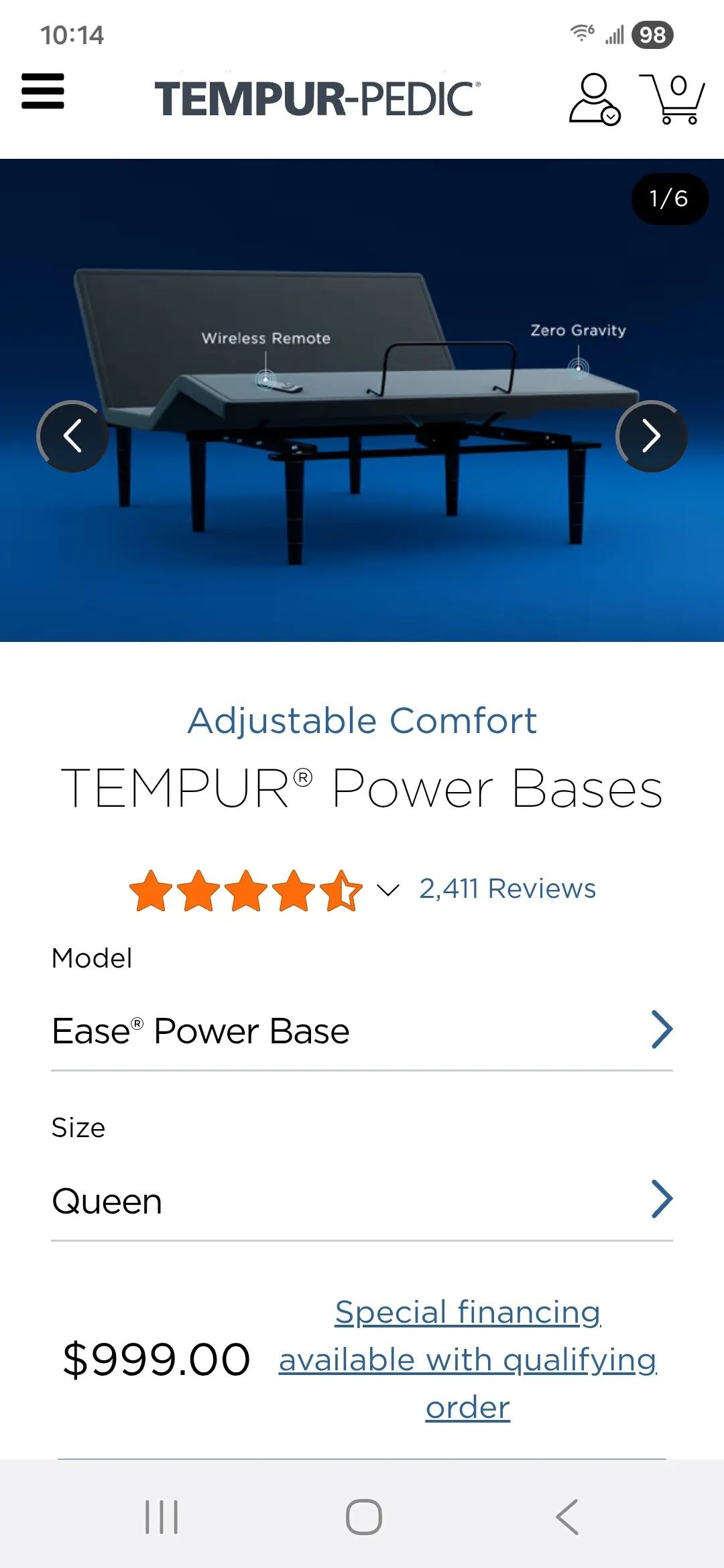 공짜 - 유명브랜드 power base 가져가세요 (퀸 사이즈)
					가구
					Los Angeles