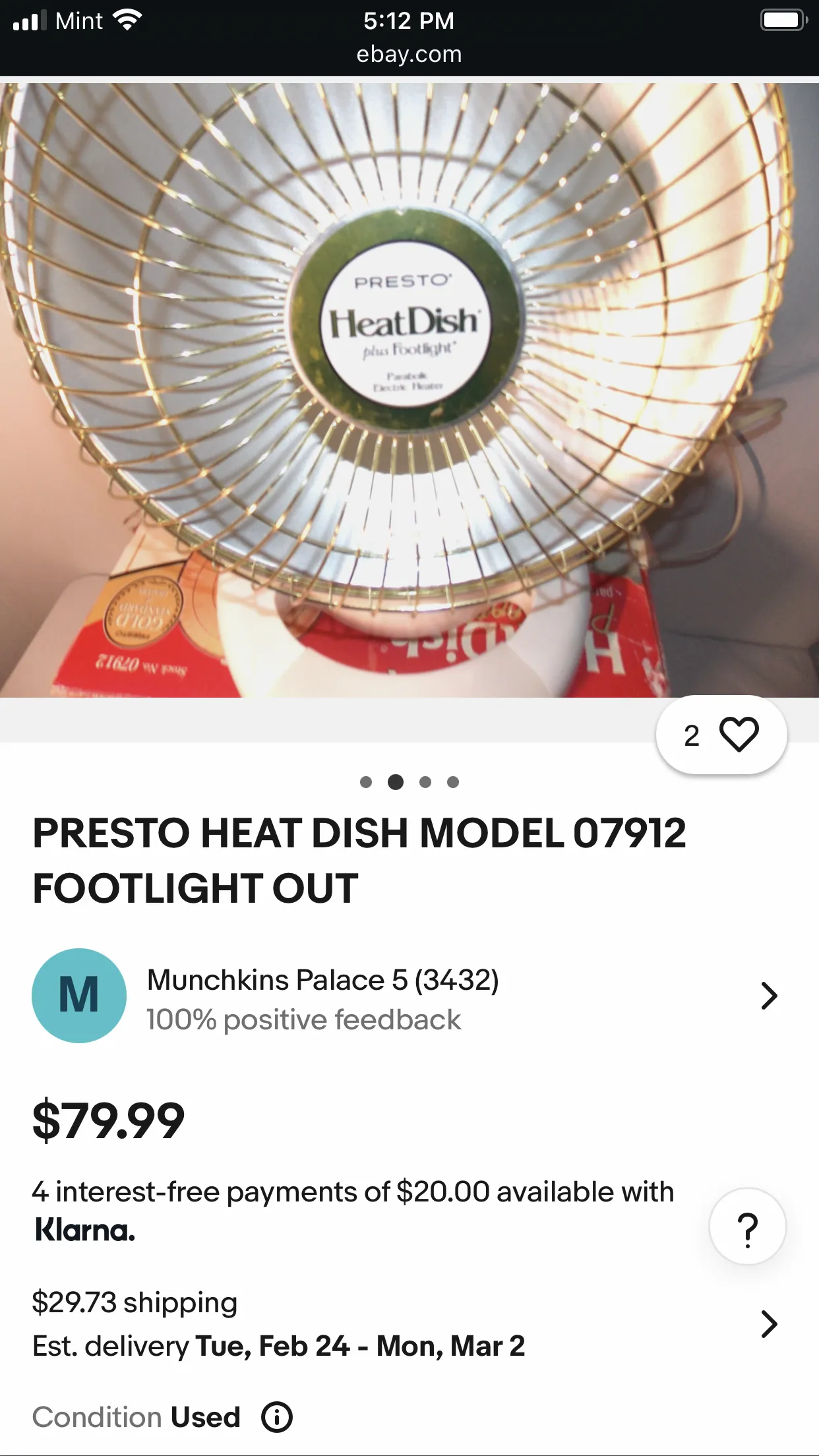 열효율이 좋은 원형히터 2종류와 모기 벌레 퇴치기
					무빙세일
					Los Angeles