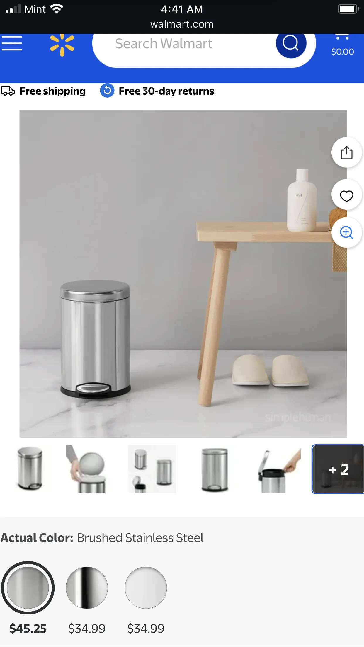 심플휴먼 4.5 L 스텝 쓰레기통 2개와 무선 핸드 청소기
					무빙세일
					Los Angeles