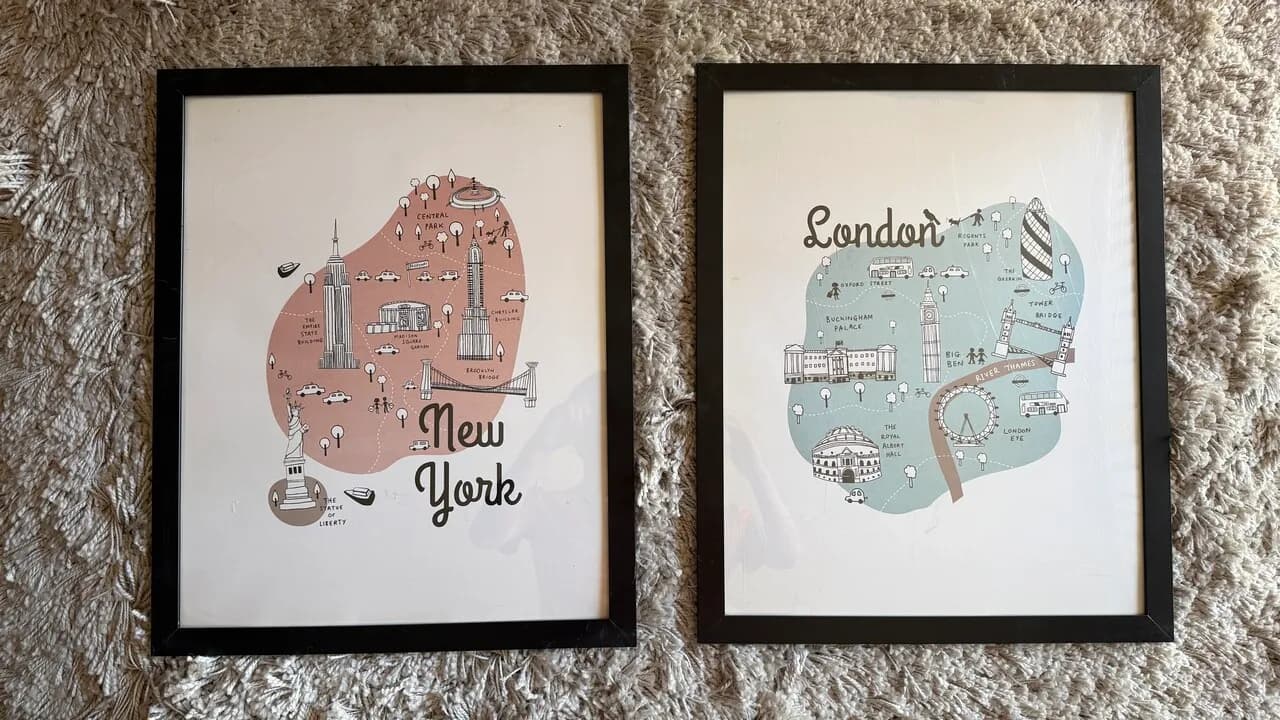 ikea 액자 21x17인치
					가구
					한타