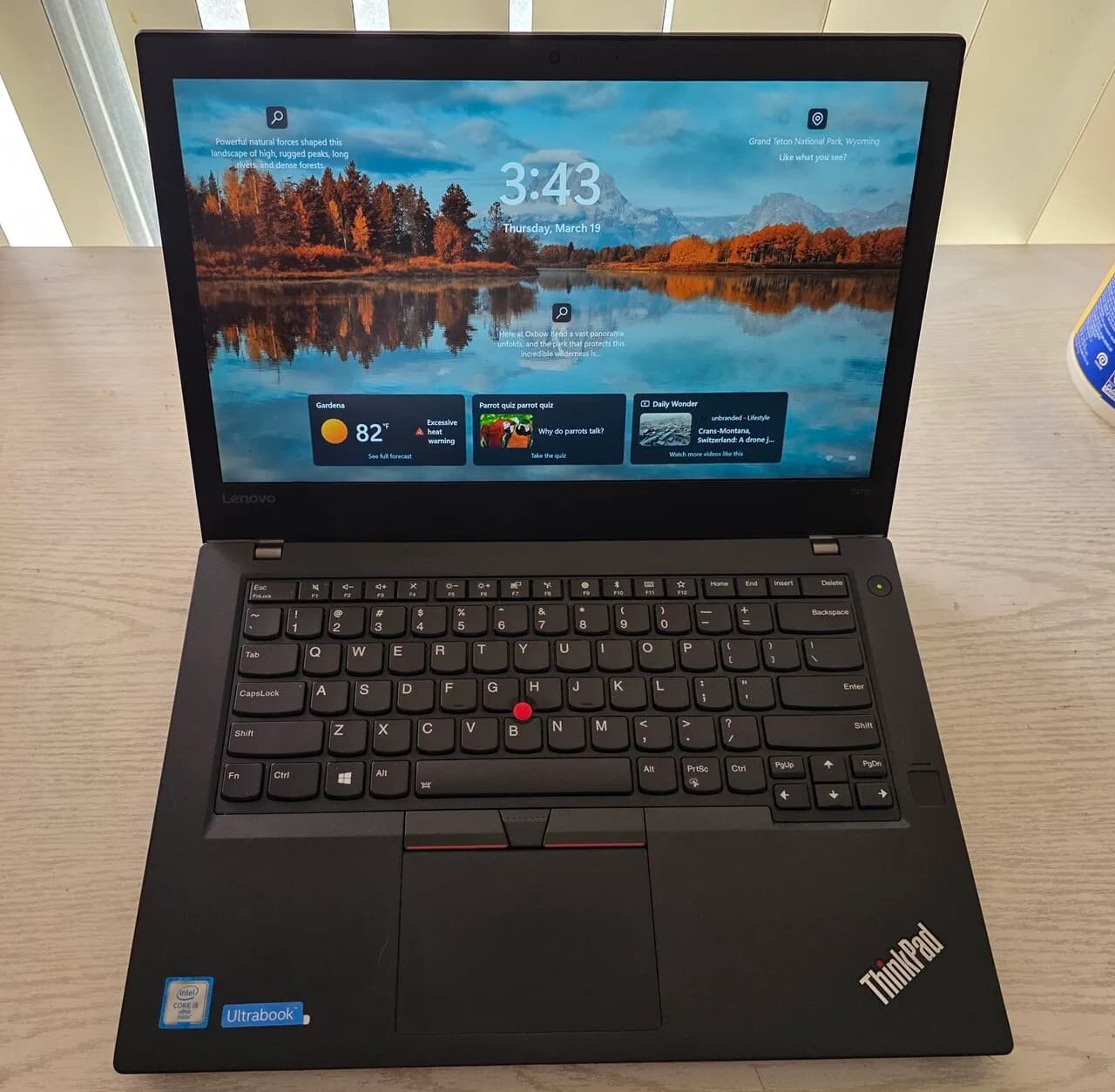 ThinkPad T470 랩탑 Laptop 팝니다 노트북 컴퓨터
					전자/가전
					Gardena