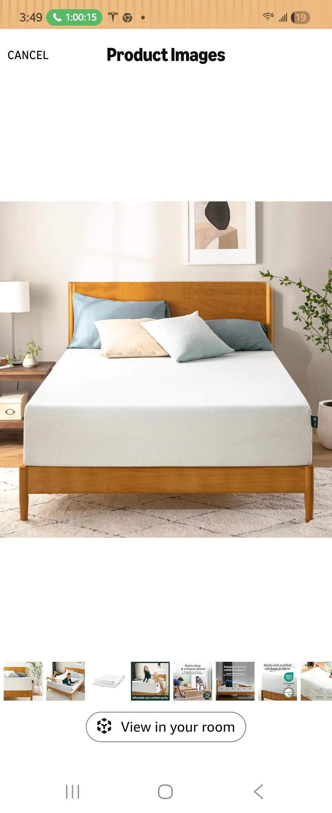 Zinus 메모리폼 매트리스 팝니다
					무빙세일
					La Crescenta