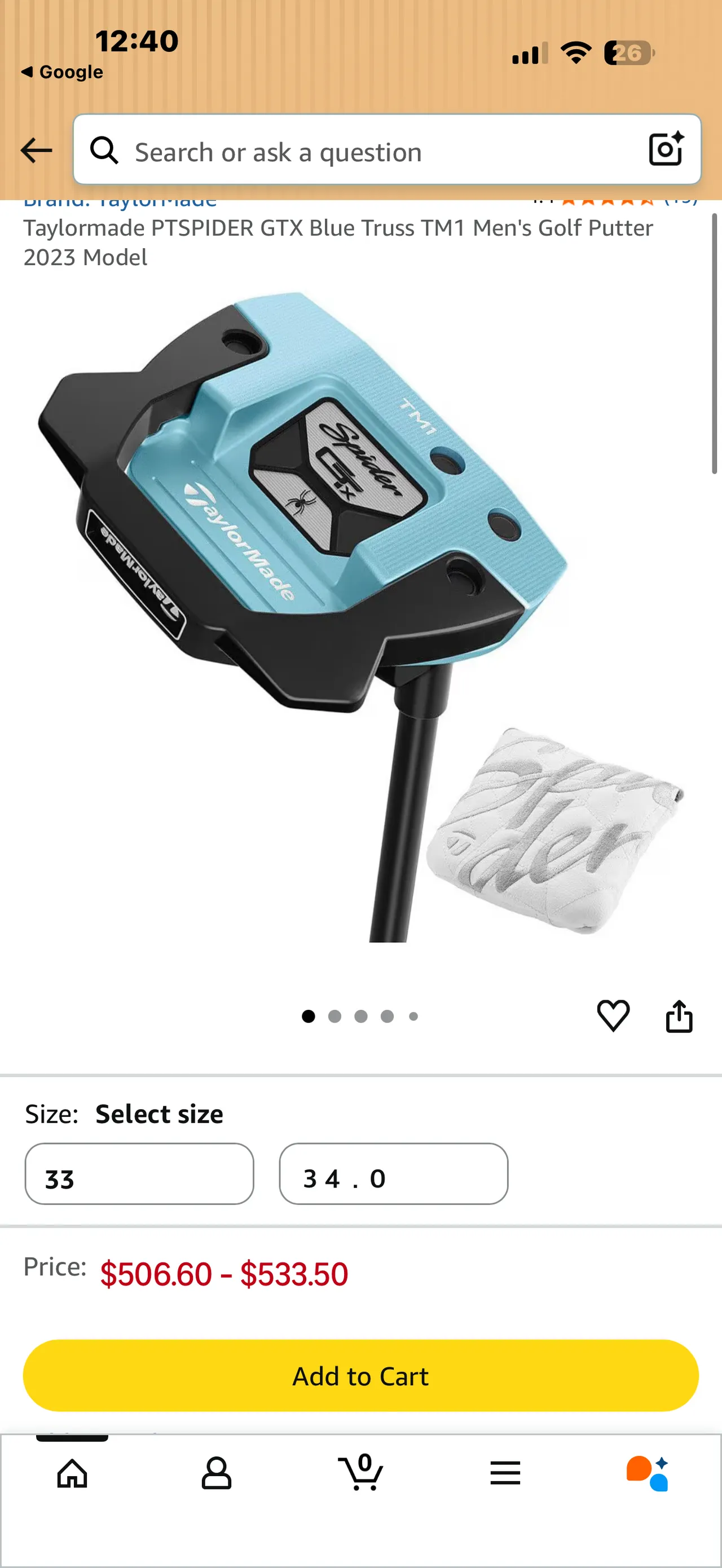 여자 퍼터 테일러메이드 GTX 아이스블루 상태베리굿
					운동/건강
					Los Angeles