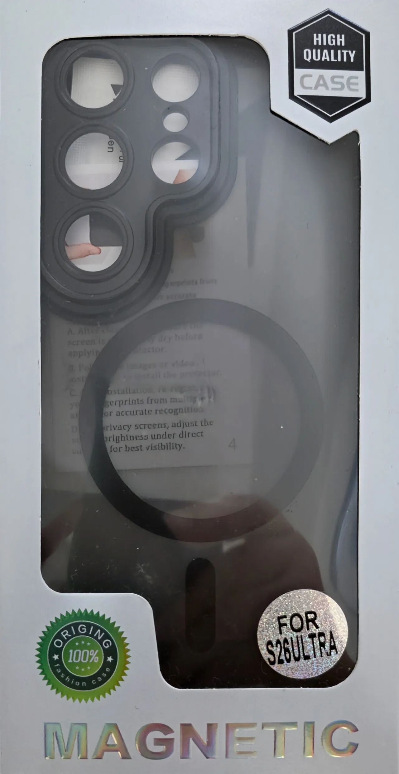 Samsung Galaxy S26 Ultra Magnetic 케이스와 스크린 프로텍터 새것
					전자/가전
					엘에이 또는 플러튼