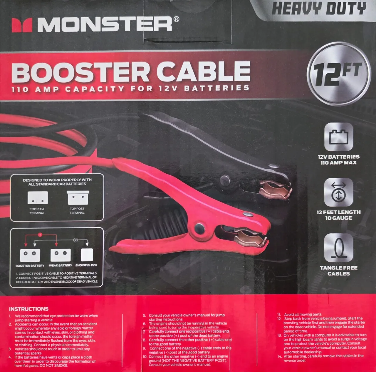 MONSTER 점프 케이블 새 것
					무빙세일
					엘에이 또는 플러튼