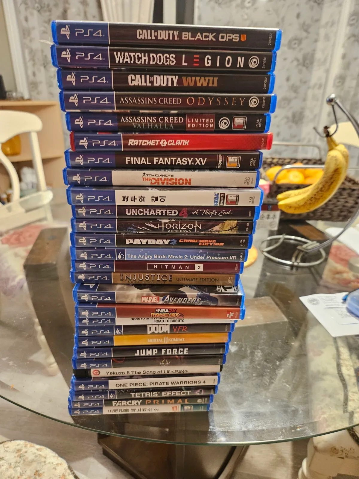 PS 4 게임 27개 묶어서 팝니다 $100불 입니다 다 해서
					전자/가전
					Orange County