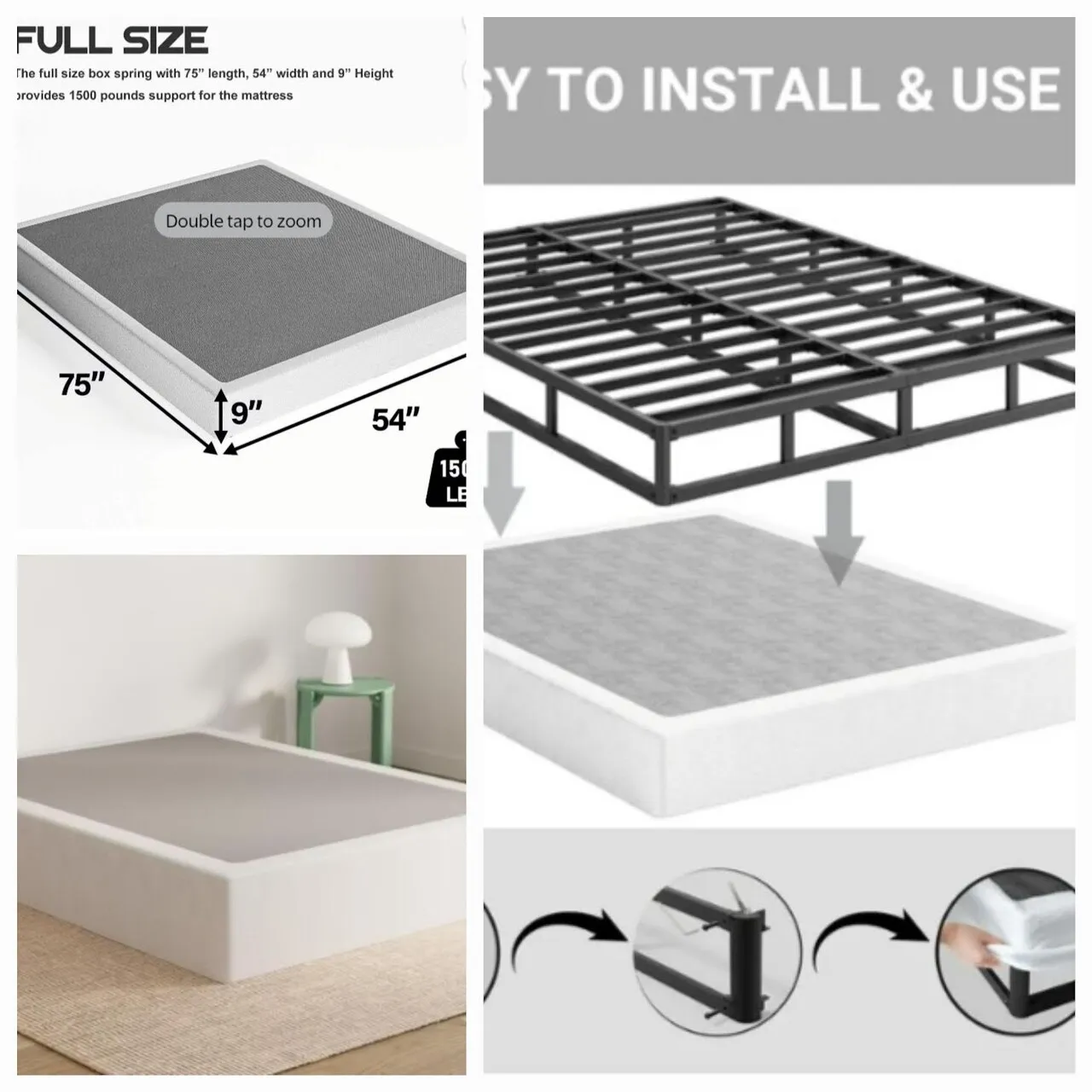 풀사이즈 메트리스박스와 프레임
					무빙세일
					OC