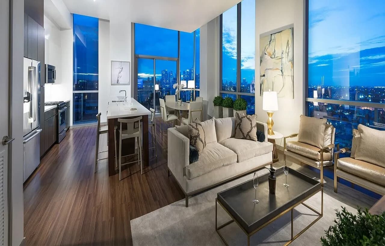 한타윌셔Hi-rise 1br 15층뷰+800sf+4주Free NO소셜유학생OK
					1 Bed
					Los Angeles's preview 1