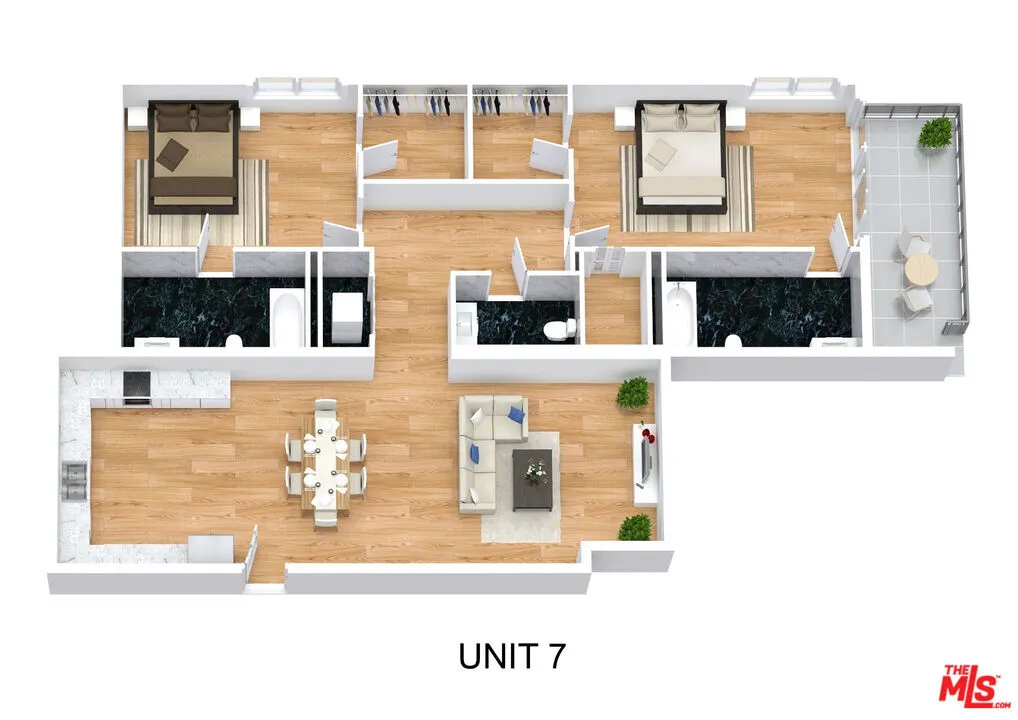 한인타운 콘도 방2 화3
					2 Bed
					Los Angeles's preview 1