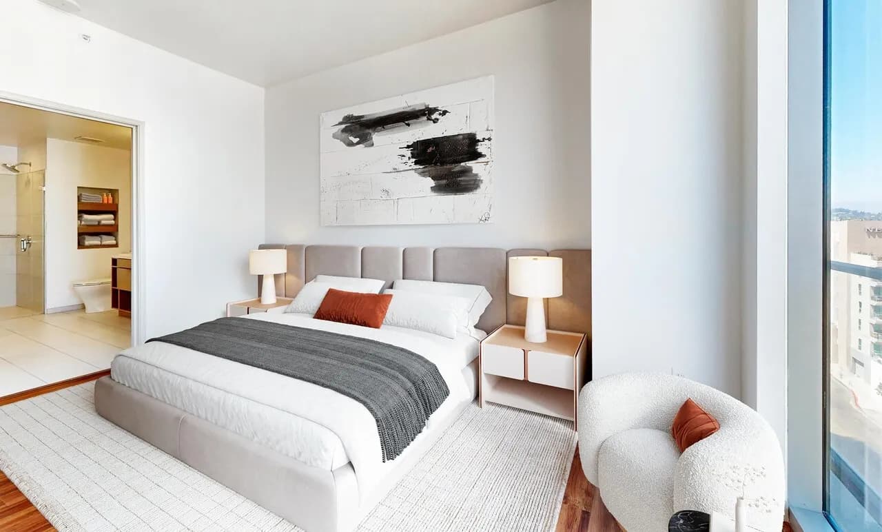 한타윌셔Hi-rise 1br 15층뷰+800sf+4주Free NO소셜유학생OK
					1 Bed
					Los Angeles's preview 3