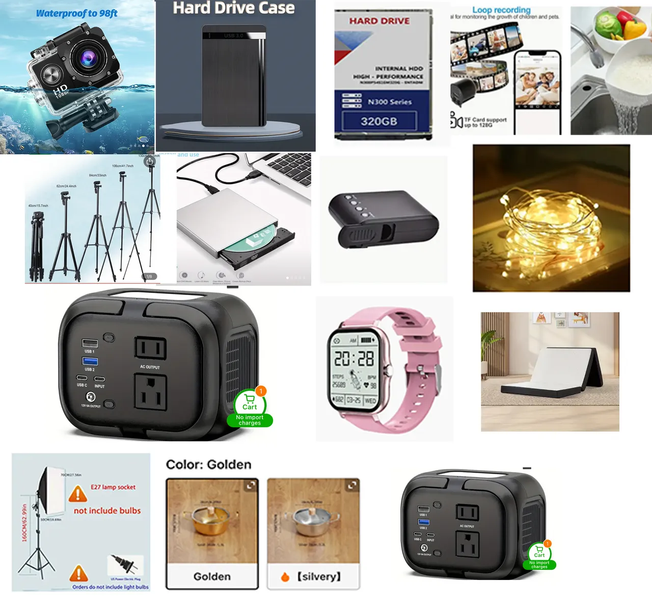 각종 전자제품 30여가지 포장포함 한꺼번에 사실분 $400
전자/가전
Pomona